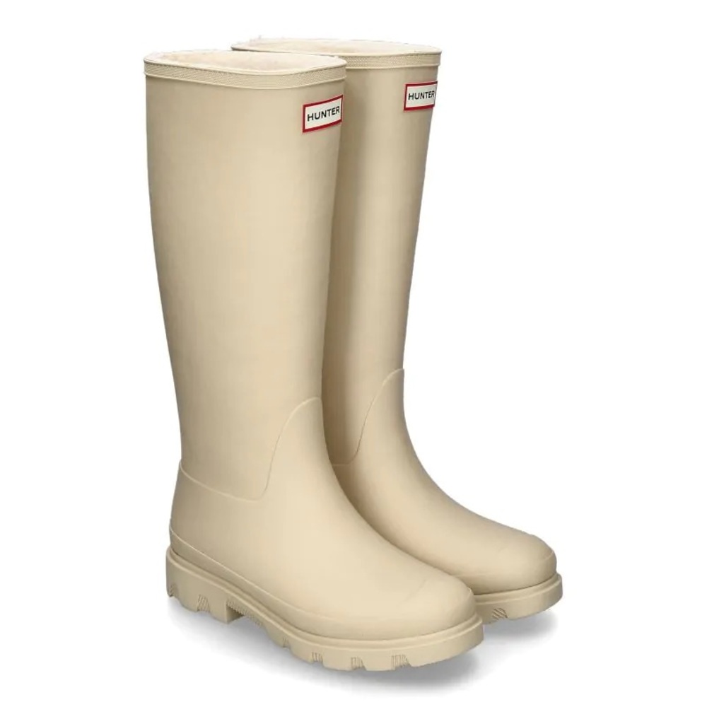 Hunter Downpour Insulated Rain Boots - Gravel